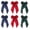 Burgundy/Navy/Green, variant on 6pcs Satin Big Hair Bow Clips for Women,French Hair Bows Long Tail for Girls Bow Hair Barrette Party Hair Accessories for Women,Burgundy Navy Green