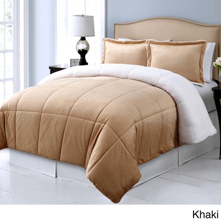 Blue Ridge Home Fashions Microplush Reversible To Micromink Down