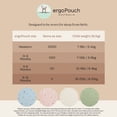 thumbnail image 6 of ergoPouch Cocoon Swaddle to Sleep Sack, Organic Cotton, 0-3 Months (7-13lbs), 0.2 TOG, Warm Temps, Daisies, 6 of 7