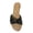Black, variant on NOKIO Clearence Women’s Summer Wedge Heel Slippers Fish Mouth Casual Sandals Thick Sole Non-Slip Indoor Slides Breathable Bathroom Shoes with Arch Support