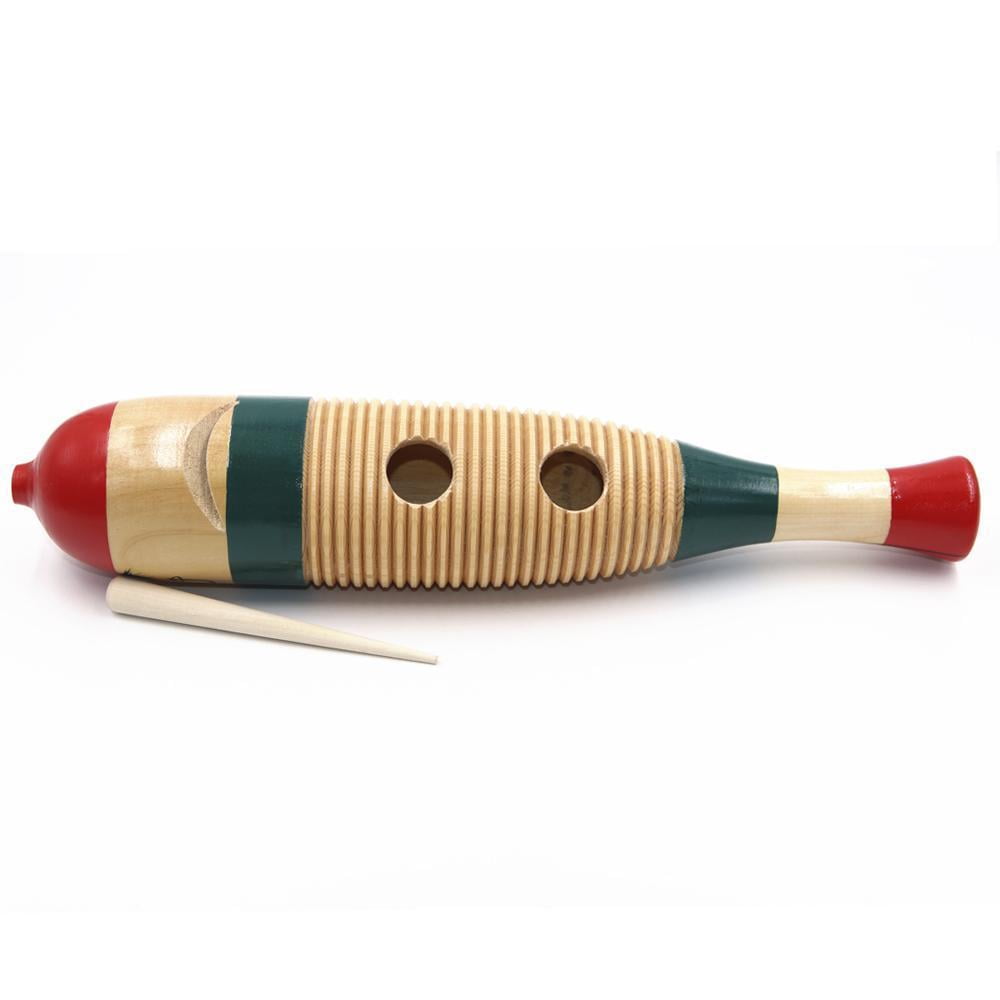 GP Percussion GPG15 15" Guiro with Scratcher