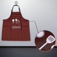 thumbnail image 2 of Apron And Fork Print Brief Adult And Oil Apron Kit Restnt Co, 2 of 5