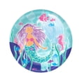 thumbnail image 3 of MasteelfCA 24PCS 7 Inches Mermaid Disposable Paper Plates Cake Dish Wedding Party Decoration, 3 of 7