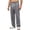 Dark Gray, variant on Men's Straight Leg Sweatpants Casual Wide Leg Joggers with Soft Drape for Gym Workout and Lounge Black L