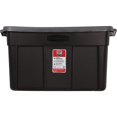 thumbnail image 4 of Rubbermaid RMRT310006 Bac de Rangement Roughneck de 31 gal, Noir et Gris - Lot de 6, 4 of 4