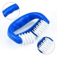 thumbnail image 2 of Guante de masaje anticelulítico, rodillo de masaje para cuerpo y rostro que se puede utilizar en seco o bajo el agua, antes o después de hacer deporte... (azul), 2 of 7