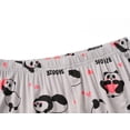 thumbnail image 5 of Beezizac Soft Modal Cute Panda Pajamas for Girls Tee & Pants Set Jammies Big Kid Size 8, 5 of 7