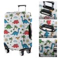 thumbnail image 5 of Green Dinosaurs with Ferns Simply Luggage Cover Fashion Suitcase Cover Baggage Covers Fit 25-28 Inch Luggage (Go Travel), 5 of 5