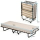 thumbnail image 2 of Cama Plegable Costway con Colchón Espuma de Memoria Estructura en Acero 190 x 80 x 33 cm Beige, 2 of 8