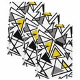 thumbnail image 2 of Yellow Black Geometric Kitchen Towels Set of 3, Abstract Art Modern Line Absorbent Dish Towels for Kitchen, Microfiber Hand Towel, Quick Drying Tea Towel for Cleaning Decorative Dishcloths, 2 of 7