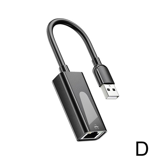 Adaptateur USB C vers Ethernet Type-C 3.0 vers Réseau RJ45 LAN Gigabit U2U6