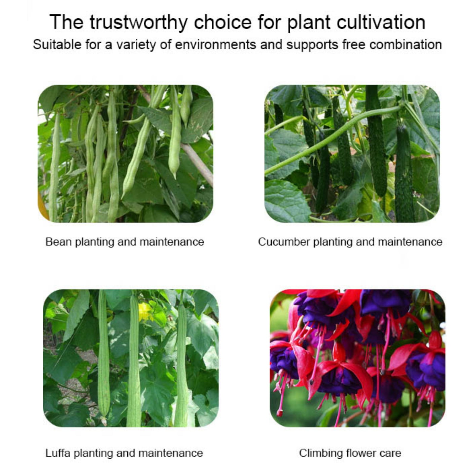 Trellis for Climbing Plants Outdoor, Foldable Garden Arch Trellis Plastic Coated Tube Trellis Net Outdoor Garden Trellis for Melon Gourd Cucumber Tomato Climbing Plants and Flowers