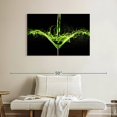 thumbnail image 2 of Elephant Stock Green Cocktail Wall Art - Horizontal Canvas Wall Art - Living Room Wall Decor - Food And Drink Canvas - Black And Green Decor - 39" x 26", 2 of 4