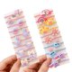 thumbnail image 2 of 20 lazos para el pelo para niñas, pequeños lazos para el pelo para niños, elásticos multicolores, coleteros elásticos, 2 of 7