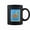 Black, variant on Torta Smasher Friends For Men Coffee Mugs