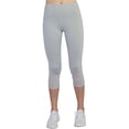 thumbnail image 1 of Pantalones deportivos de compresión Reebok Vigor Highrise para mujer gris grande, 1 of 3