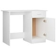thumbnail image 3 of vidaXL Desk White 100x50x76 cm Engineered Wood, 3 of 5