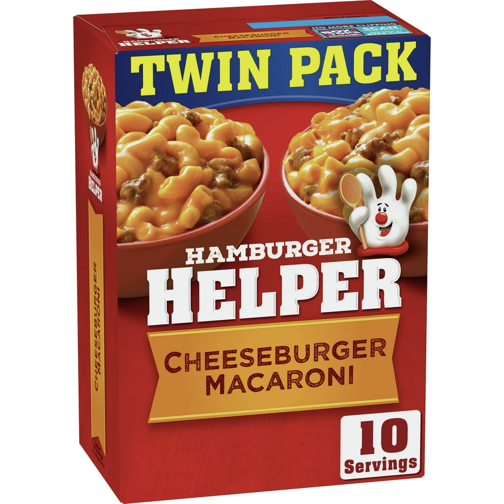 Hamburger Helper, Cheeseburger Macaroni, 13.6 oz
