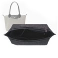 thumbnail image 1 of Bolsa de inserción de fieltro para Longchamp, bolso de mano, bolsa de forro, bolsa de maquillaje de tela de fieltro, soporte de viaje, organizador de monedero de inserción portátil, 1 of 5