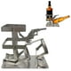 thumbnail image 1 of Soporte para botellas de vino y calavera para whisky y cerveza, divertido esqueleto de metal con forma de calavera, decoración para bar, estilo steampunk, para whisky y cerveza, expositor de bebidas p, 1 of 7