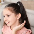 thumbnail image 3 of 1000 Mini Rubber Bands Soft Elastic Bands for Kid Hair Braids Hair (White), 3 of 5