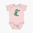 thumbnail image 2 of Luvly Wee Crocodile Short Sleeve Baby One-Piece, New Born, Baby Shower Gift, New Parents Gift, 2 of 4