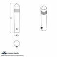 thumbnail image 2 of Long Peterbilt Toggle Switch Extension - Pointed, 2 of 2