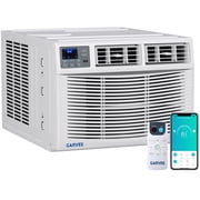 8000 BTU Window AC & Heater Combo, Dehumidifier, Fan, Remote & App Control, Covers 350 Sq.Ft, Window Mounted