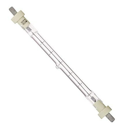 

S1923 500 Watt 9500 Lumens T3 Halogen Double Ended Blade Base 120 Volt Clear 1500 Average Rated Hours Light Bulb (Pack of 6)