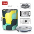 thumbnail image 4 of Camouflage 12oz Stainless Steel Coffee Mug – Double-Wall Insulated Cup with Spill-Resistant Lid, 360° Full-Print Design, Keeps Drinks Hot & Cold for Home, Office, Travel, Thanksgiving,Christmas, 4 of 5