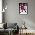 thumbnail image 4 of Nick Suzuki Framed 20x29 Canvas Canadiens Action-H, 4 of 4