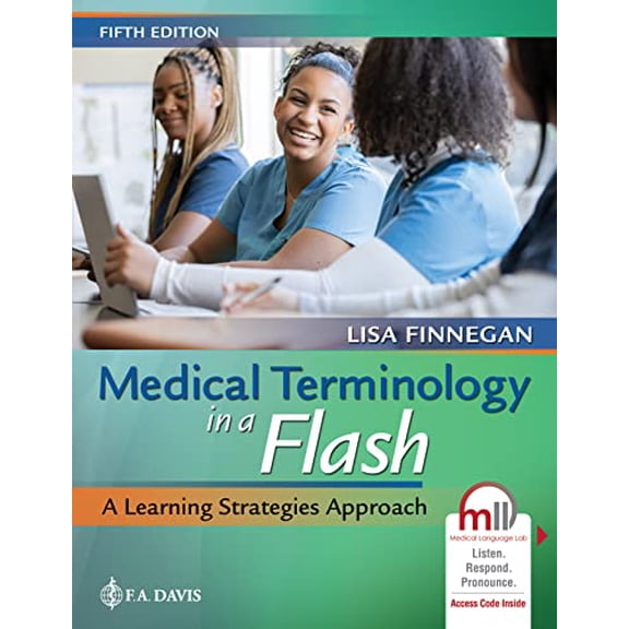 Pre-Owned Medical Terminology in a Flash: A Learning Strategies Approach, 9781719648646, 1719648646, Paperback, Fifth edition
