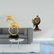 thumbnail image 2 of Figura de globo de delfín realista y moderna, reloj de escritorio coleccionable, adorno artesanal para el hogar, la oficina, , la mesa, la, 2 of 8