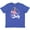 Retro Heather Royal, variant on Inktastic 4th of July with Striped Stars Youth T-Shirt
