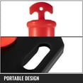 thumbnail image 4 of VEVOR 5Pack Delineator Posts, PE Delineator Post Kit 44 Inch Height, 10 inch Reflective Band, Traffic Delineator Posts with Rubber Base, Orange, 4 of 7