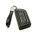 thumbnail image 2 of Vitodeco Genuine Leather Smart Key Fob Case with Leather Key Strap Compatible for Acura MDX, Acura RDX 2022 -2023 (5-Button, Black), 2 of 6