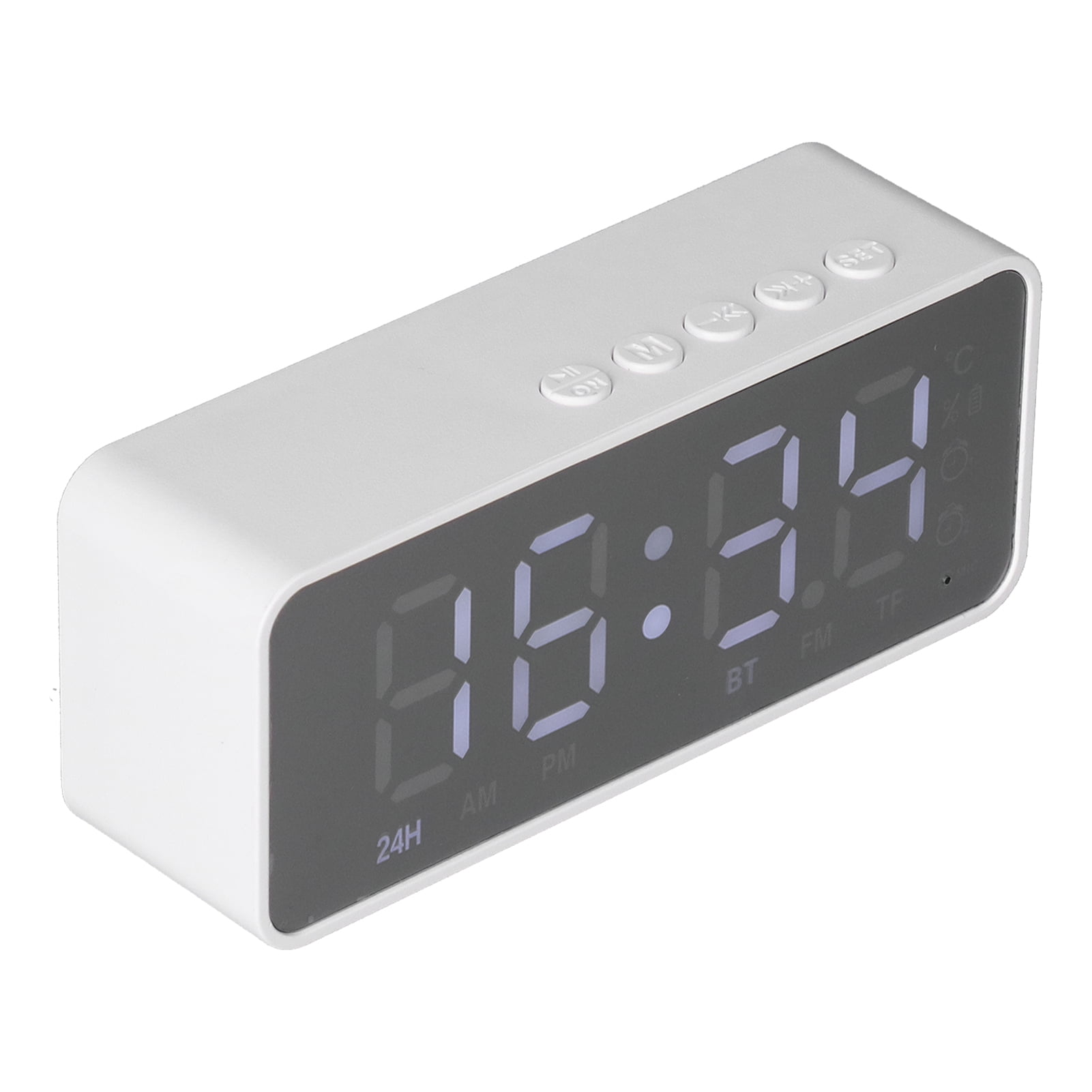 EJ.life Radio réveil Radio-réveil pour Chambre à Coucher, Petit Radio