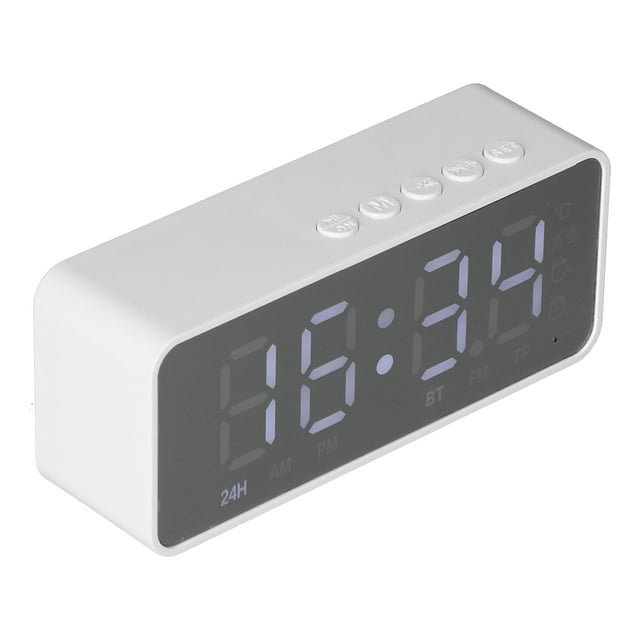 Reloj despertador Bluetooth, G50 Alarma Bluetooth multifuncional Reloj despertador multifuncional Radios despertadores Verdadera excelencia
