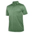 thumbnail image 1 of Monterey Club Men's Clayton Pinstripe Performance Golf Polo Shirt #1664, 1 of 2