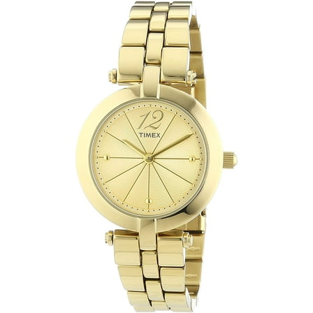 Timex Greenwich Women's T2P548 Gold Stainless Steel Quartz Watch
