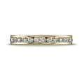 thumbnail image 4 of Benchmark� 3mm Round Diamonds Eternity Wedding Band Ring, 4 of 9