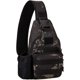 thumbnail image 1 of Bolso de hombro - Mochila bandolera militar con puerto de carga USB y portabotellas para trekking, acampada, senderismo, viajes, camuflaje, 1 of 5