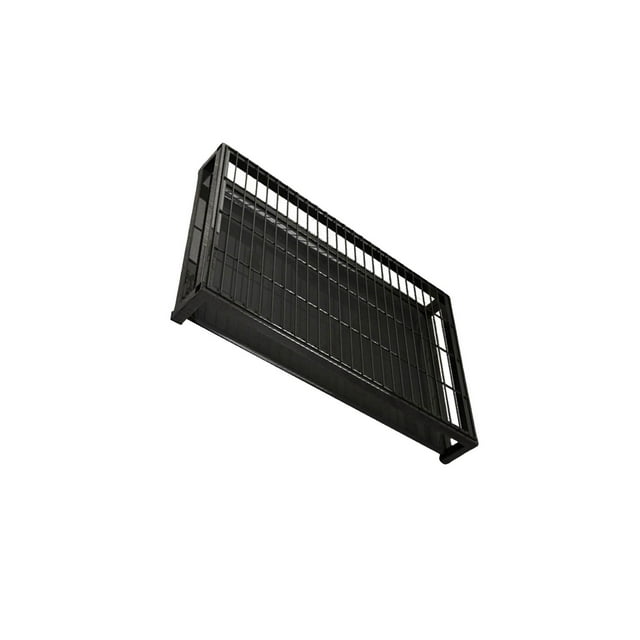 serony Dog Potty Tray Toilet Versatile Sturdy Holder Pad Tray Mesh Pee Training Pee S black S