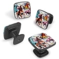 thumbnail image 2 of 4 Pcs Cabinet Handle Drawer Pulls Horse Knobs with Screws Square Furniture Office Cabinet Knob Decoration, 2 of 7