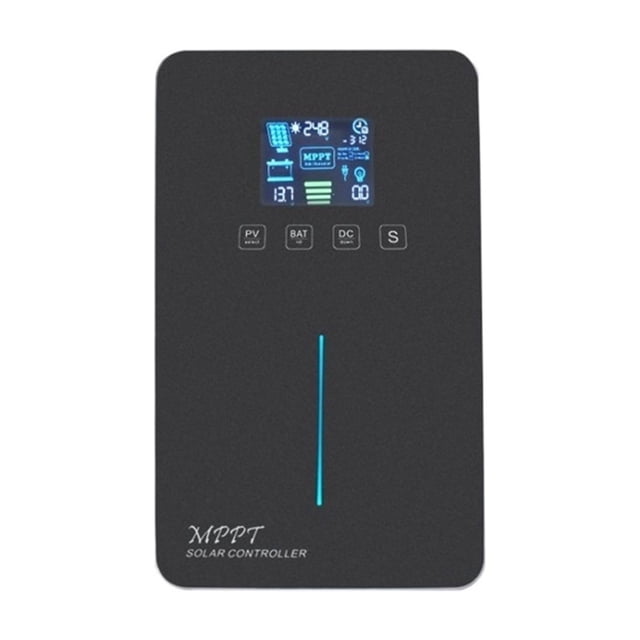 MPPT Contrôleur de Charge Solaire 50A 60A 12V 24V 36V 48V Rétroéclairage Automatique LCD Dernier Régulateur de Panneau Solaire Intelligent, Sûr à Utiliser