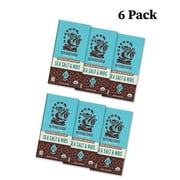 6 Pack of Trader Joes Organic Sea Salt & Nibs 63% Dark Chocolate Bar | 2.64 Oz | Buy From RADYAN