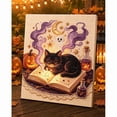 thumbnail image 3 of Halloween Diamond Art Kit Framed Stretched Canvas Ghost Pumpkin Pearl Art Canvas Self-Framed & Easy to Hang for Home Decor Wall Art Beginner Crafts & Seasonal Party Gifts by MPOISVA, 3 of 9