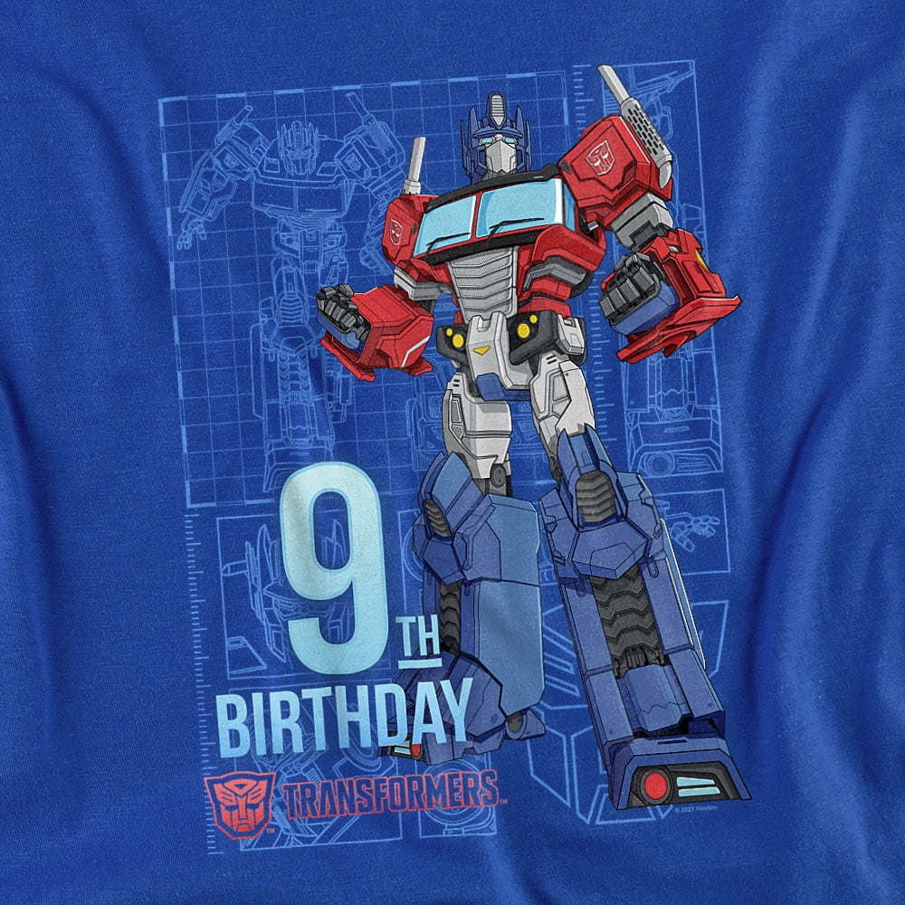 Transformers T-Shirt Transformers 9Th Birthday Unisex Graphic Tee For Men & Women