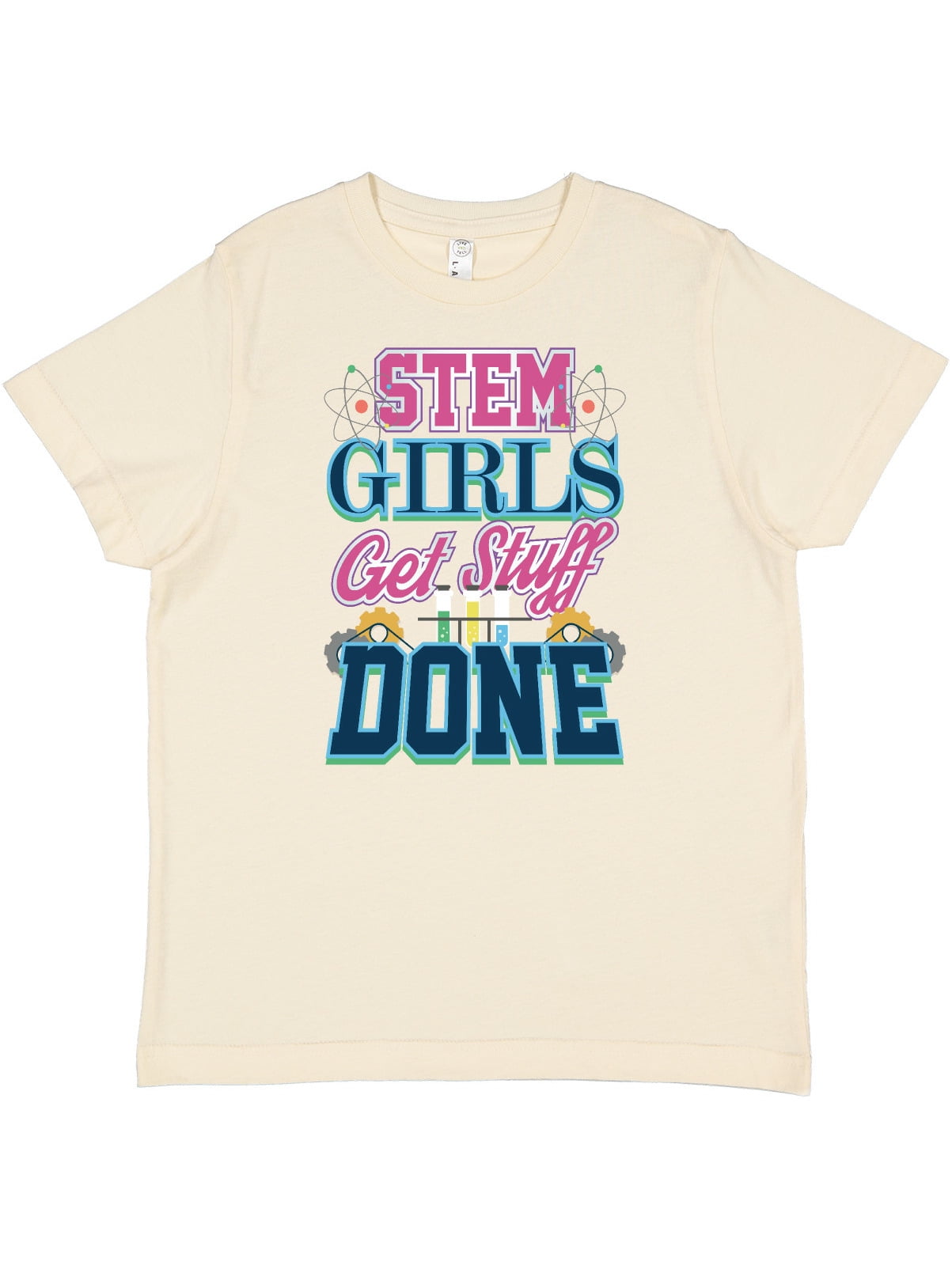 Youth Science Girl Short Sleeve T Shirt Top Blouse