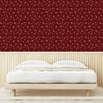 thumbnail image 3 of Ambesonne Zodiac Peel & Stick Wallpaper for Home, Stars Eye Like Shapes Art, 13"x36", Chestnut Brown Mustard, 3 of 5